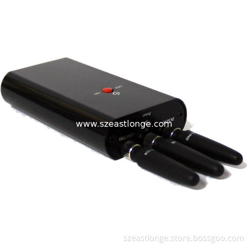 3g Portable Cell Phone Signal Jammer / Blocker Est-808ha , 2110 - 2170 Mhz